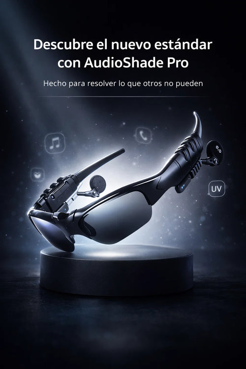 AudioShade Pro™ 😎 Sonido libre. Visión total.